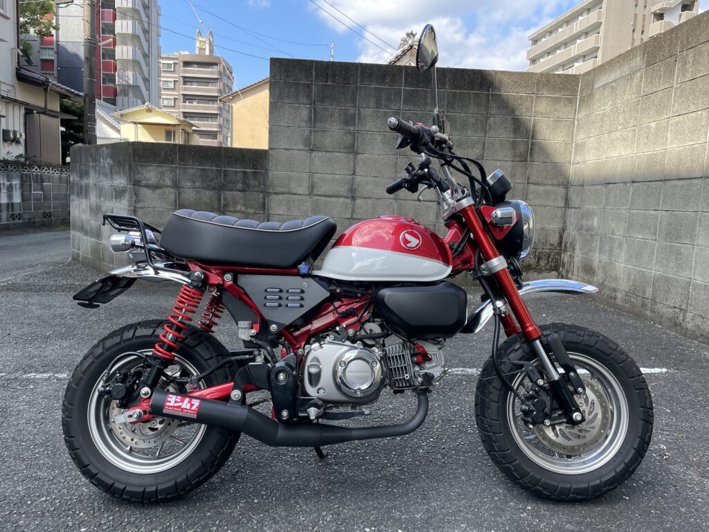 モンキー125の実燃費は65.28km/L！ | かるがもモータース
